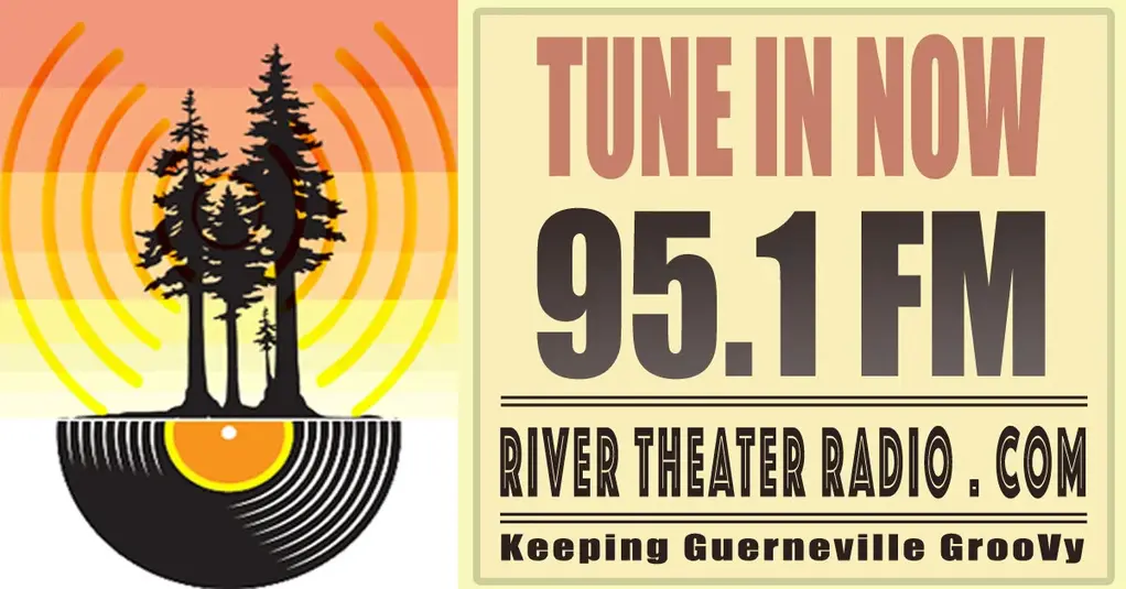 River Theater Radio - KGGV-LP - Guerneville, California logo