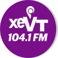 XEVT 104.1 (Villahermosa) - 104.1 FM - XHVT-FM - Telereportaje/XEVT - Villahermosa, Tabasco logo