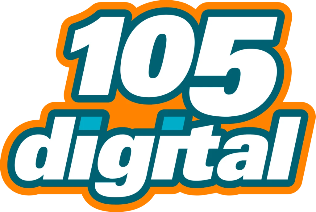 105 DIGITAL 105.3 (Aguascalientes) - 105.3 FM - XHUZ-FM - Radiogrupo - Aguascalientes, Aguascalientes logo