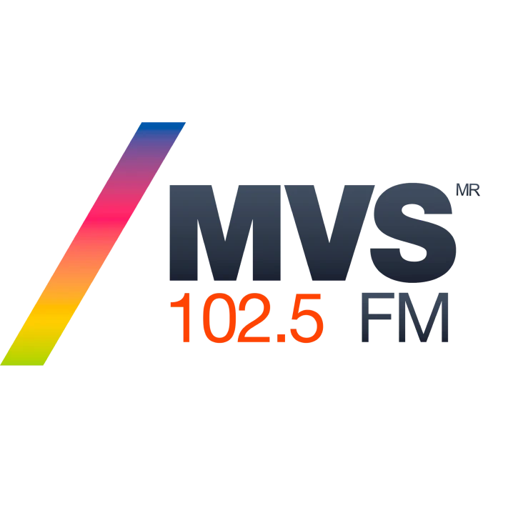 MVS 102.5 (CDMX) - 102.5 FM - XHMVS-FM - MVS Radio - Ciudad de México logo